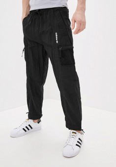 Брюки спортивные, adidas Originals, цвет: черный. Артикул: AD093EMLWXS3. adidas Originals