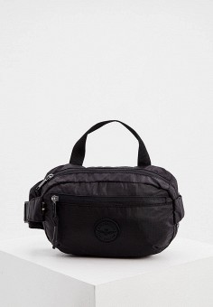 Сумка поясная, Aeronautica Militare, цвет: черный. Артикул: AE003BMJRNS8. Aeronautica Militare