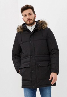 Парка, Antony Morato, цвет: черный. Артикул: AN511EMJOVT6. Одежда / Верхняя одежда / Парки