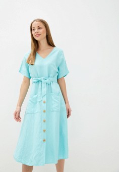 Платье, Baon, цвет: голубой. Артикул: BA007EWIHGE4. Одежда / Baon