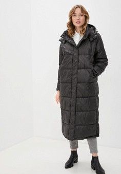 Куртка утепленная, Baon, цвет: черный. Артикул: BA007EWKMBD4. Baon