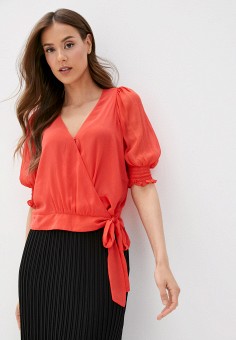 Блуза, Banana Republic, цвет: коралловый. Артикул: BA067EWIDFY0. Banana Republic