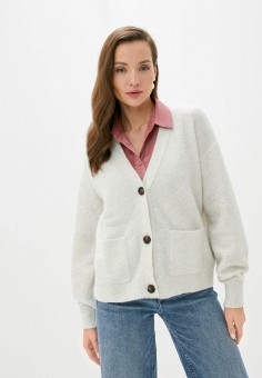 Кардиган, Banana Republic, цвет: серый. Артикул: BA067EWKBHG8. Banana Republic