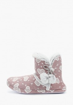 Тапочки, Beppi, цвет: розовый. Артикул: BE099AGJXSK9. Девочкам / Обувь / Домашняя обувь
