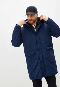 Куртка утепленная, Bikkembergs, цвет: синий. Артикул: BI535EMLLUU3. Bikkembergs