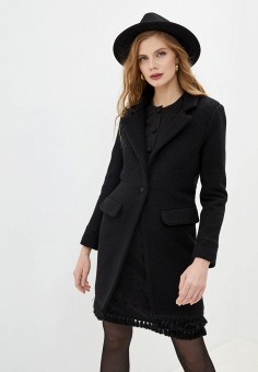 Пальто, Blugirl Folies, цвет: черный. Артикул: BL031EWLLTQ7. Одежда / Верхняя одежда / Blugirl Folies