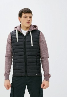 Жилет утепленный, Blend, цвет: черный. Артикул: BL203EMMEUX5. Одежда / Верхняя одежда / Жилеты