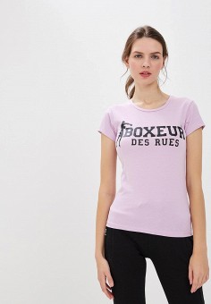Футболка, Boxeur Des Rues, цвет: розовый. Артикул: BO030EWCWUG7. Boxeur Des Rues