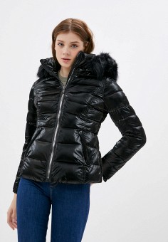 Куртка утепленная, B.Style, цвет: черный. Артикул: BS002EWLBYP2. Одежда / Верхняя одежда / B.Style