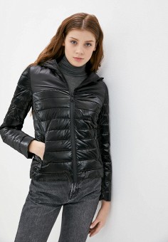 Куртка утепленная, B.Style, цвет: черный. Артикул: BS002EWLBYQ1. B.Style