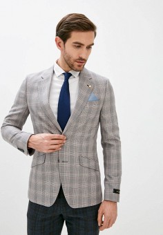 Пиджак, Burton Menswear London, цвет: бежевый. Артикул: BU014EMLTAA3. Одежда / Пиджаки и костюмы