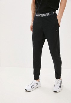 Брюки спортивные, Calvin Klein Performance, цвет: черный. Артикул: CA102EMKESA7. Premium