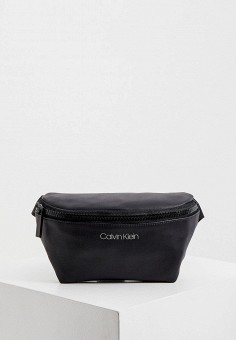 Сумка поясная, Calvin Klein, цвет: черный. Артикул: CA105BMLQMR0. Аксессуары / Сумки
