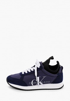 Кроссовки, Calvin Klein Jeans, цвет: синий. Артикул: CA939AWLPEK9. Calvin Klein Jeans