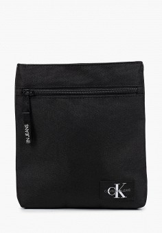 Сумка, Calvin Klein Jeans, цвет: черный. Артикул: CA939BMMOSP0. Аксессуары / Сумки / Сумки через плечо