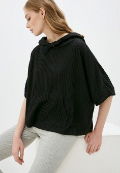 Худи домашнее, Calvin Klein Underwear, цвет: черный. Артикул: CA994EWJTSY3. Calvin Klein Underwear