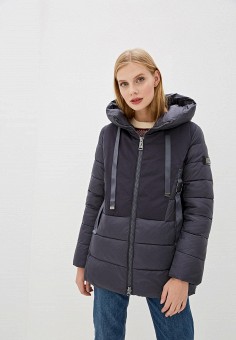 Куртка утепленная, Clasna, цвет: серый. Артикул: CL016EWGTCL0. Clasna