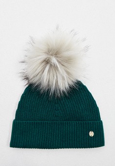Шапка, Coccinelle, цвет: зеленый. Артикул: CO238CWJSOC2. Coccinelle