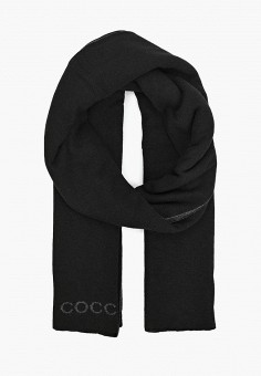 Шарф, Coccinelle, цвет: черный. Артикул: CO238GWJSOD4. Coccinelle