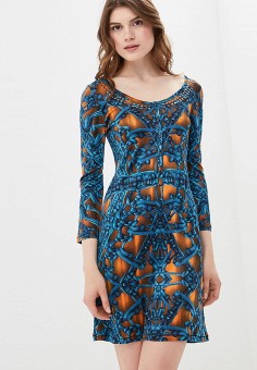 Платье, Custo Barcelona, цвет: синий. Артикул: CU576EWBROJ3. Одежда / Custo Barcelona