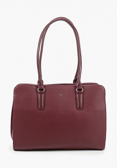 Сумка, David Jones, цвет: бордовый. Артикул: DA919BWLFBT6. Аксессуары / Сумки