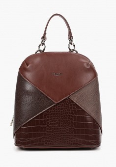 Рюкзак, David Jones, цвет: коричневый. Артикул: DA919BWMCOI3. Аксессуары / Рюкзаки / Рюкзаки