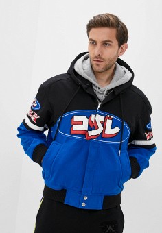 Куртка джинсовая, Diesel, цвет: мультиколор. Артикул: DI303EMKUBO3. Одежда / Верхняя одежда / Джинсовые куртки