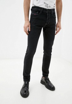 Джинсы, Diesel, цвет: черный. Артикул: DI303EMLTAT6. Одежда / Джинсы