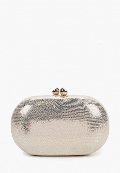 Клатч, Dorothy Perkins, цвет: золотой. Артикул: DO005BWJEBO2. Аксессуары / Сумки / Клатчи