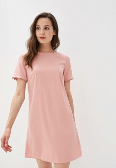 Платье, Dorothy Perkins, цвет: розовый. Артикул: DO005EWFPUR2. 