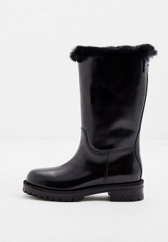 Сапоги, Dolce&Gabbana, цвет: черный. Артикул: DO260AWLFQI9. Обувь / Сапоги / Сапоги