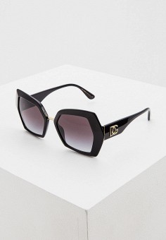 Очки солнцезащитные, Dolce&Gabbana, цвет: черный. Артикул: DO260DWITWJ4. Аксессуары / Dolce&Gabbana