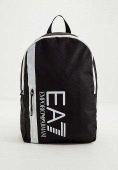 Рюкзак, EA7, цвет: черный. Артикул: EA002BMMFSU5. Аксессуары / Рюкзаки