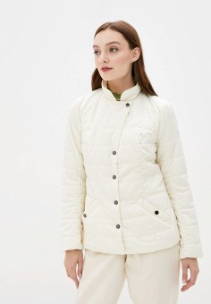 Куртка утепленная, Finn Flare, цвет: бежевый. Артикул: FI001EWKBMC0. Finn Flare