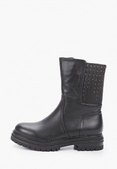 Полусапоги, Francesca Peretti, цвет: черный. Артикул: FR072AWLYFP0. Обувь / Сапоги / Полусапоги