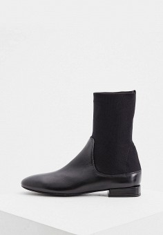 Полусапоги, Furla, цвет: черный. Артикул: FU003AWHIBE1. 