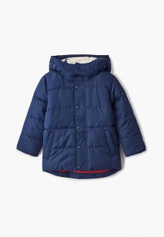 Куртка утепленная, Gap, цвет: синий. Артикул: GA020EBKAMY3. Мальчикам / Одежда / Верхняя одежда / Куртки и пуховики