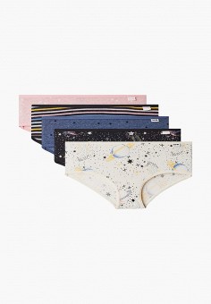 Комплект, Gap, цвет: белый, розовый, синий, черный. Артикул: GA020EGKAOY1. Gap