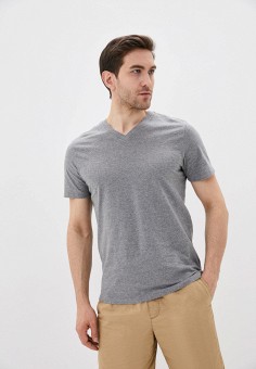 Футболка, Gap, цвет: серый. Артикул: GA020EMIDMF4. Gap