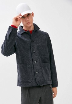 Полупальто, Gap, цвет: серый. Артикул: GA020EMKARH4. Gap