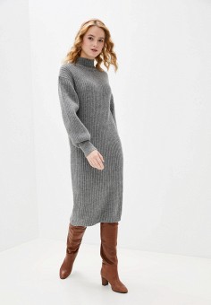 Платье, Gap, цвет: серый. Артикул: GA020EWKBFJ0. Gap