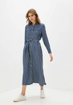 Платье, Gap, цвет: синий. Артикул: GA020EWKBFL4. Gap