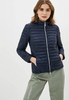 Пуховик, Geox, цвет: синий. Артикул: GE347EWMMQY2. Geox