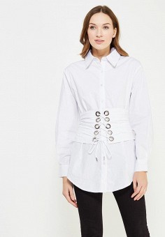 Блуза, Glamorous, цвет: белый. Артикул: GL008EWWNH87. Одежда / Блузы и рубашки / Блузы / Glamorous