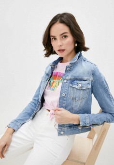 Купить женские джинсовые куртки и жилеты GUESS Jeans от 9 510 руб в  интернет-магазине Lamoda.ru!