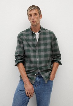 Рубашка, Mango Man, цвет: мультиколор. Артикул: HE002EMLWRH1. Одежда / Рубашки