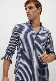 Рубашка, Mango Man, цвет: мультиколор. Артикул: HE002EMLWRO8. Одежда / Рубашки