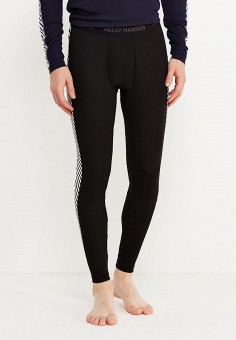 Термобелье низ, Helly Hansen, цвет: черный. Артикул: HE012EMWOC12. Одежда / Термобелье