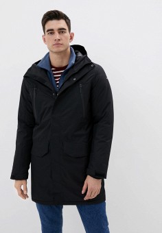 Куртка утепленная, Icepeak, цвет: черный. Артикул: IC647EMKNBR5. Одежда / Верхняя одежда / Пуховики и зимние куртки / Зимние куртки