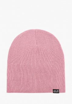Шапка, Jack Wolfskin, цвет: розовый. Артикул: JA021CUKSDR9. Аксессуары / Головные уборы / Шапки